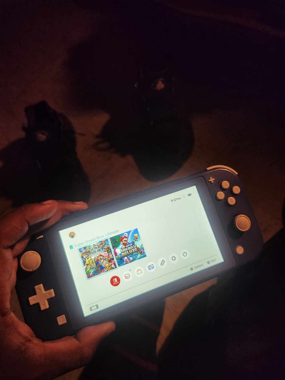 Nintendo Switch Lite - Blue with White Buttons